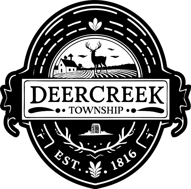 Deercreek Township seal, established 1816